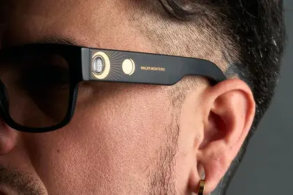Gafas Eclipse en primer plano
